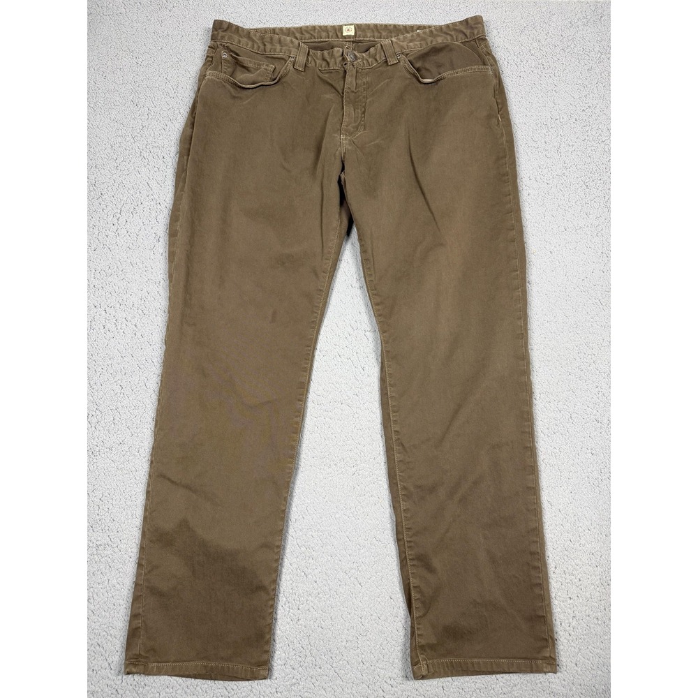 Agave Denim Jeans Mens 40x32 Brown No 11 Classic Straight Stretch Made In USA